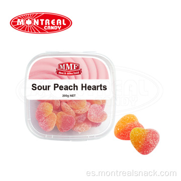 Yummy Sour Heart Shape Jelly Oem Gummy Candy